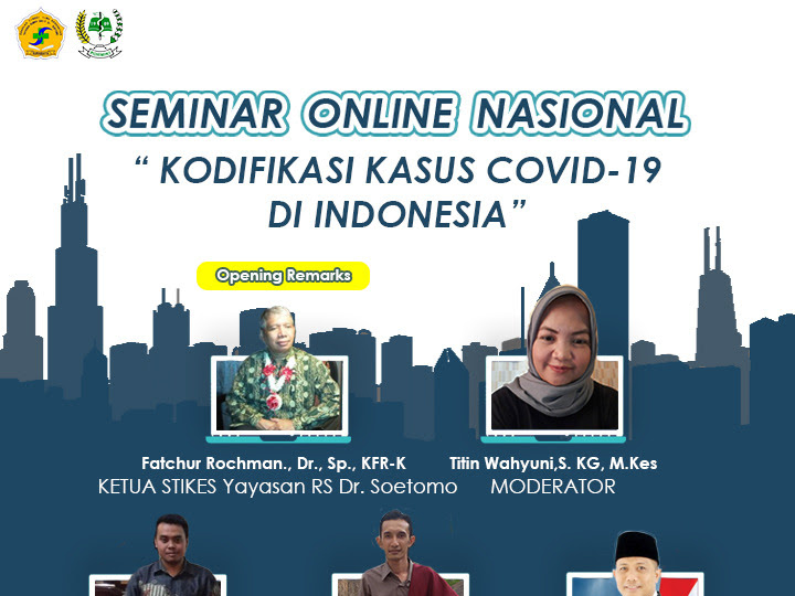 Webinar Nasional "Kodifikasi Kasus Covid-19 di Indonesia"