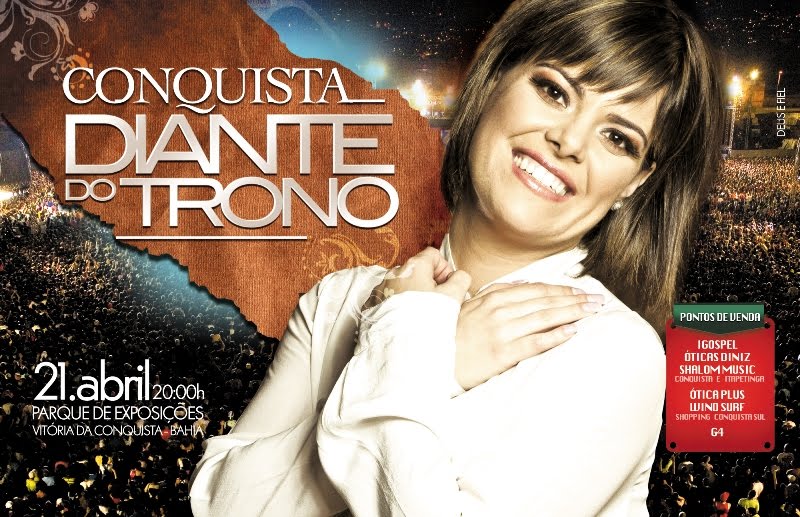 Diante do Trono se apresenta em Vitória da Conquista iGospel Eventos