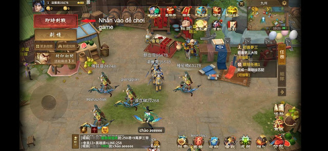 Cách tìm trận đấu trong game 3Q củ hành mobile