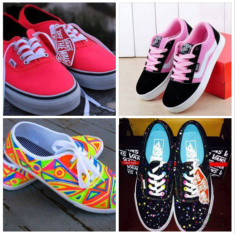 Cute Vans Shoes For Girls - dashingamrit