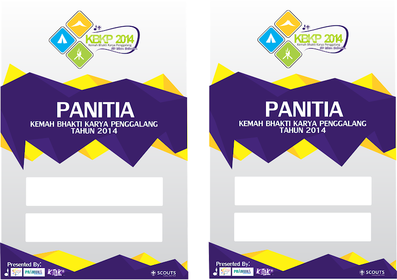48+ Desain Id Card Panitia Pramuka, Motif Baru!