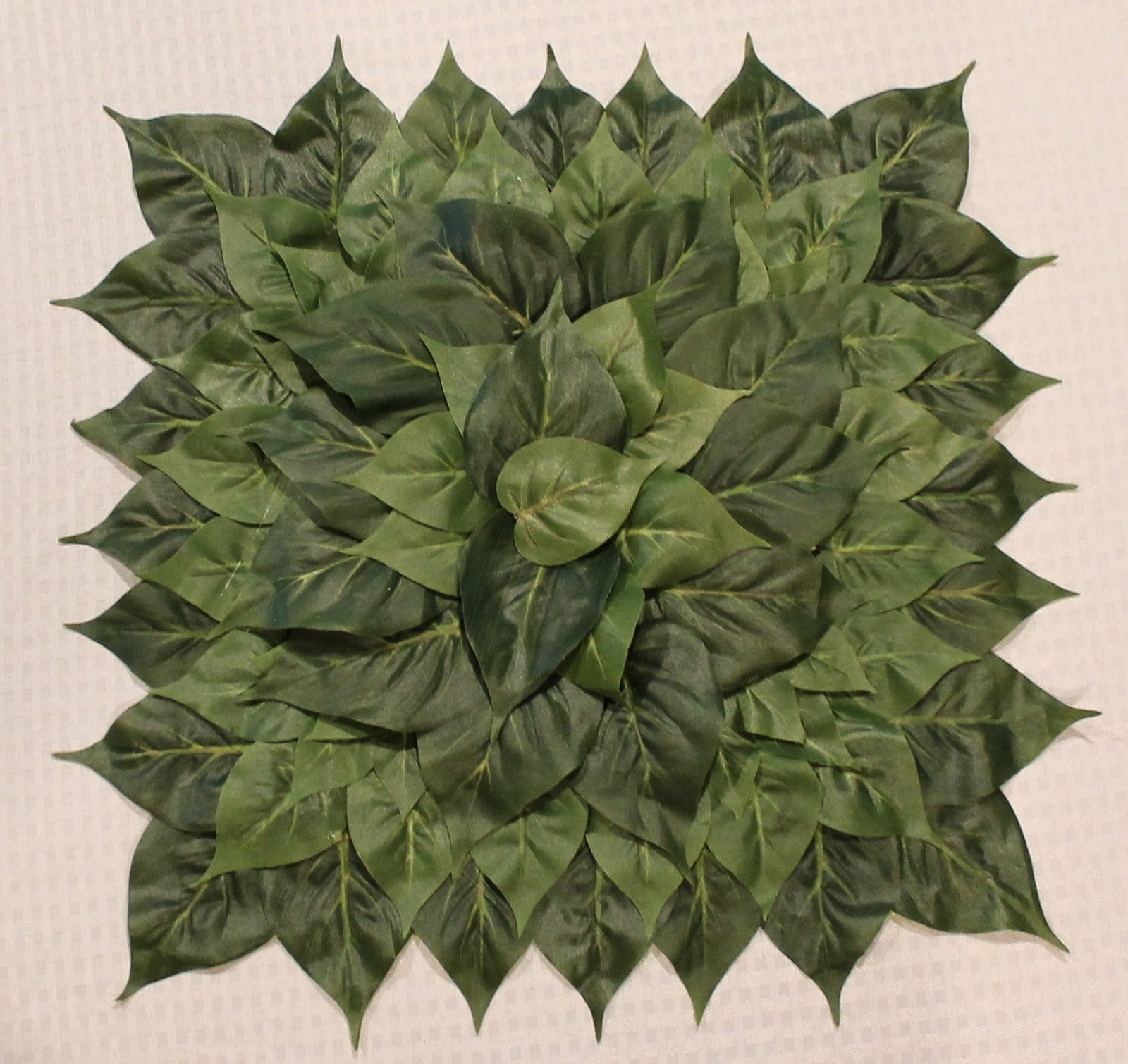 Southern Seazons DIY leaf placemats