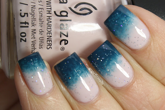 Grape Fizz Nails: Twinsie Tuesday Polish Roulette