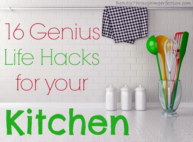 16 Life Hacks for the Kitchen to Help You Stay Clean & Organized