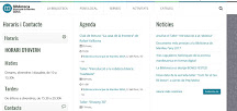 Web de la Biblioteca