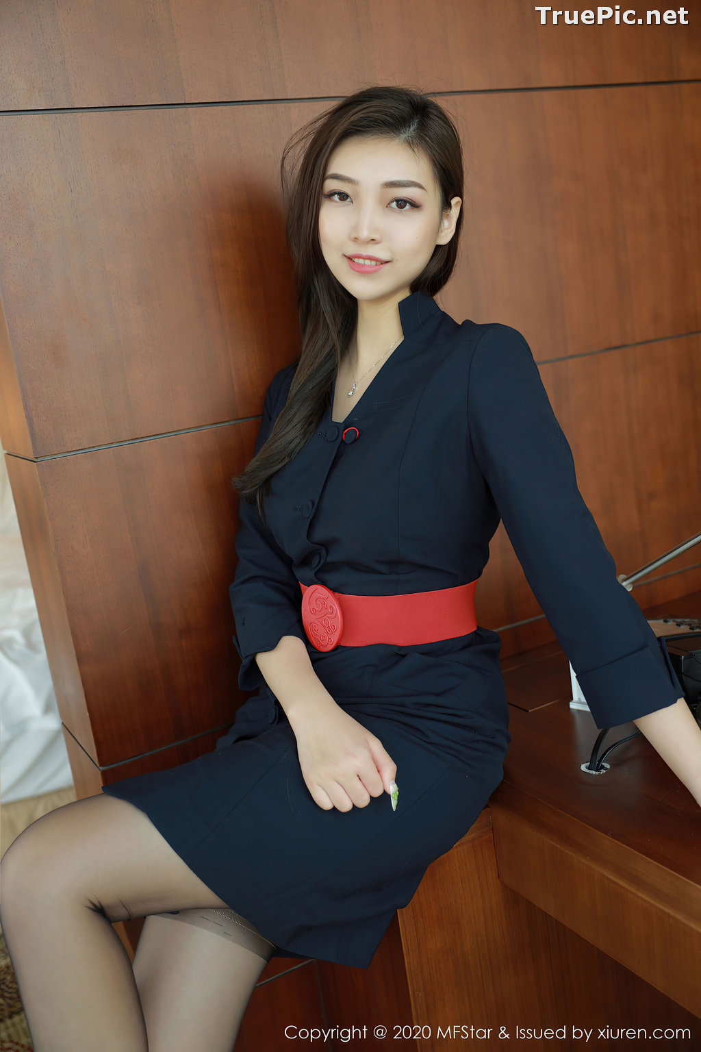 Image MFStar Vol.404 – Chinese Model – Zheng Ying Shan (郑颖姗) – Sexy Office Girl - TruePic.net - Picture-16