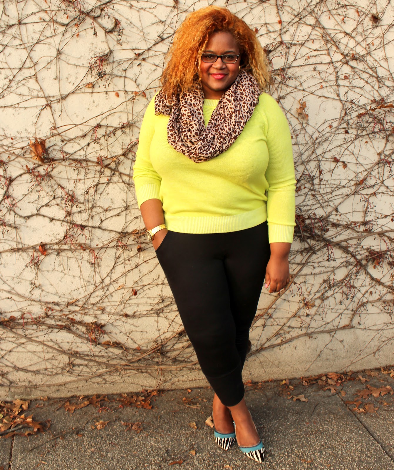 The Style Climber: Neon Sweater