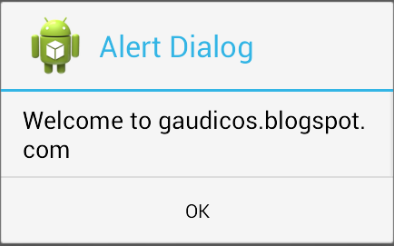 Android Tutorial: Android Dialog