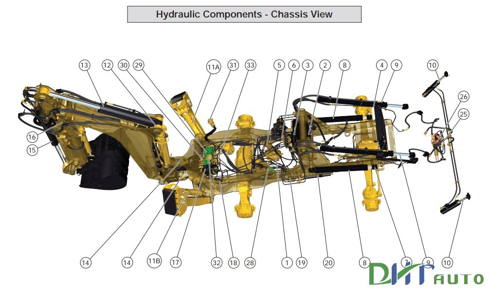 Hydraulic Diagram 430E CATERPILLAR - Automotive Library