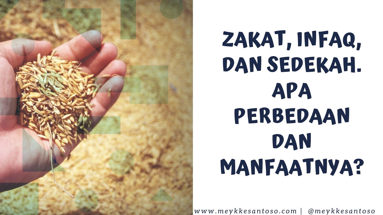 Zakat, Infaq, dan Sedekah. Apa Perbedaan dan Manfaatnya?  Meykke Santoso