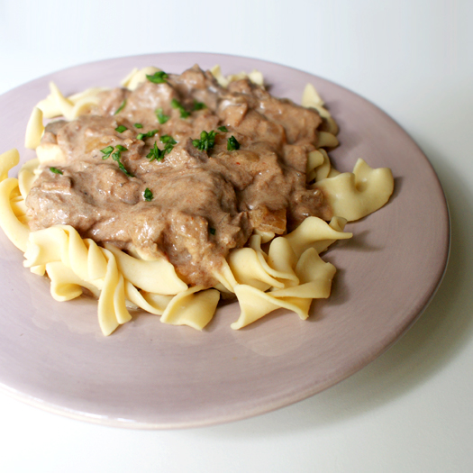 Slow Cooked Beef Stroganoff The Two Bite Club