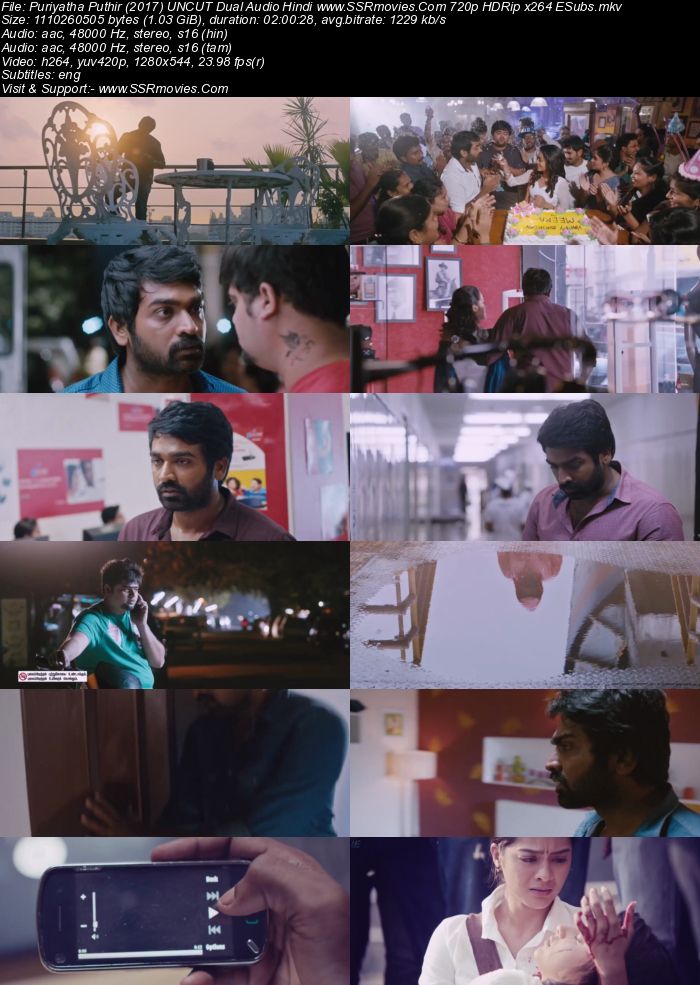 Puriyatha Puthir (2017) UNCUT Dual Audio Hindi 720p HDRip ESubs Movie Download