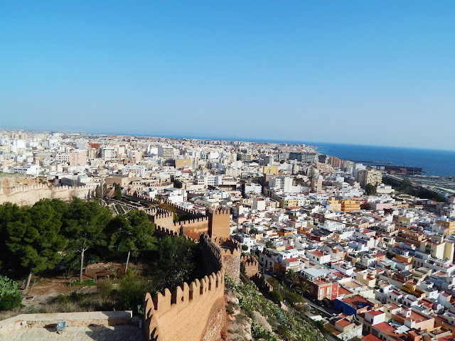 Widok na Almerię Almeria z góry