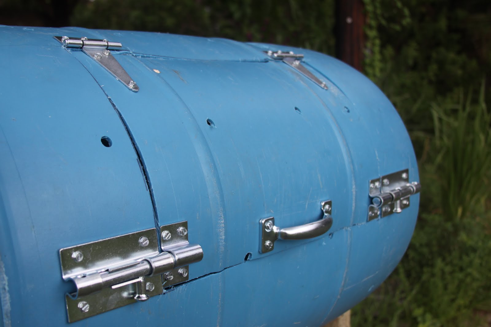 The Homemade Housewife Homemade Compost Tumbler