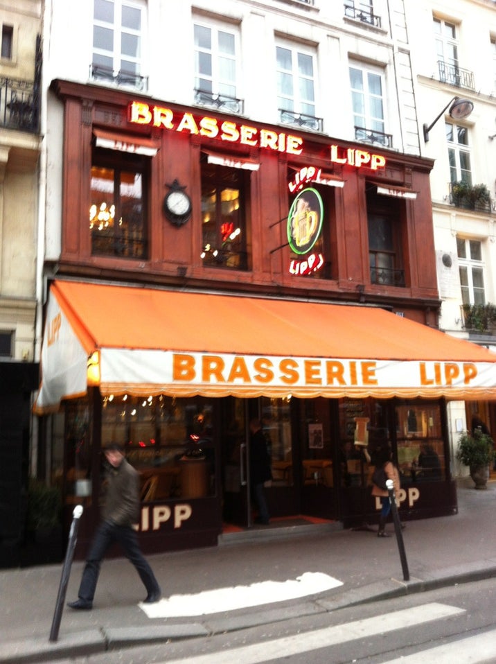 CHINAR SHADE : BRASSERIE LIPP RESTAURANT, PARIS.