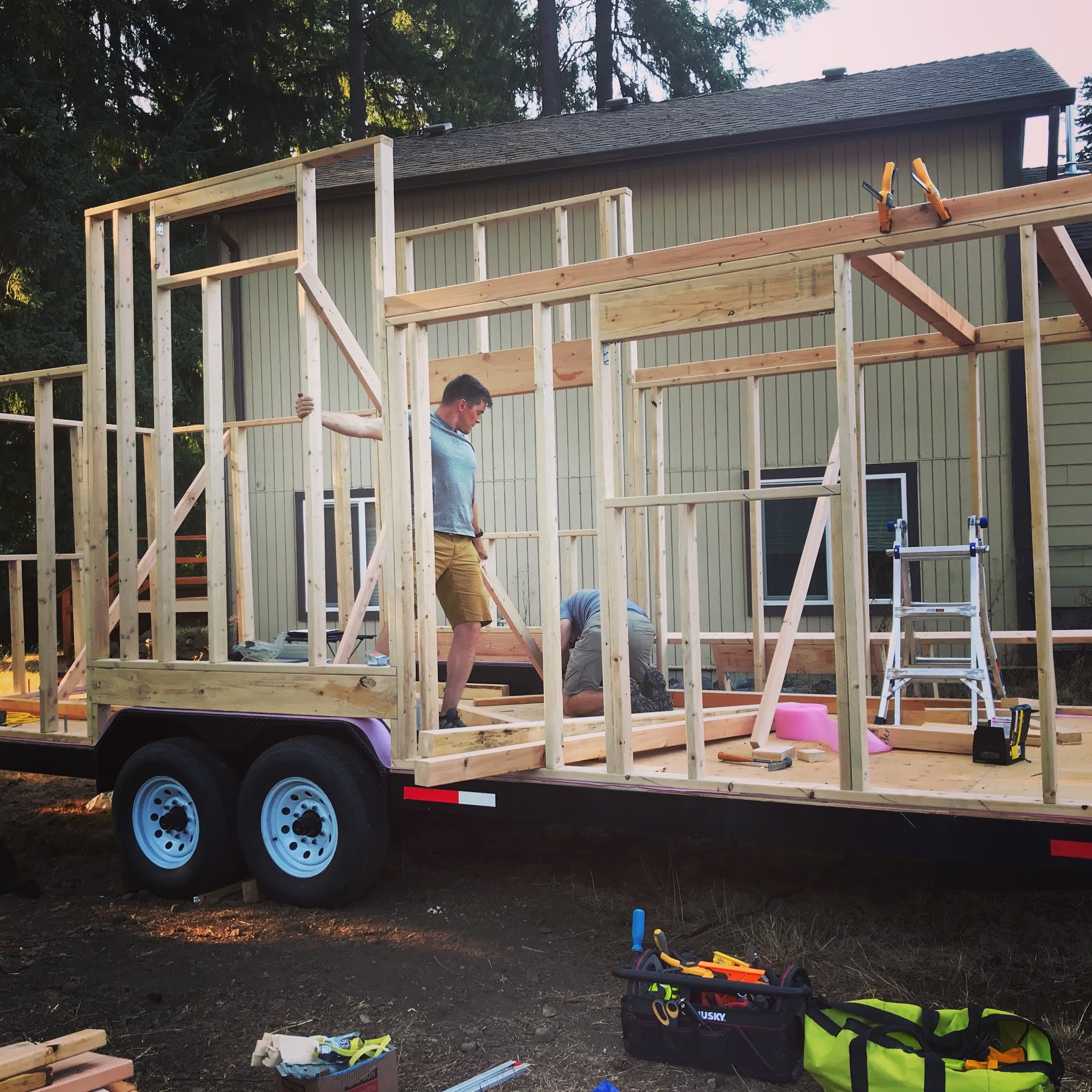 Tiny House Framing Table Frame