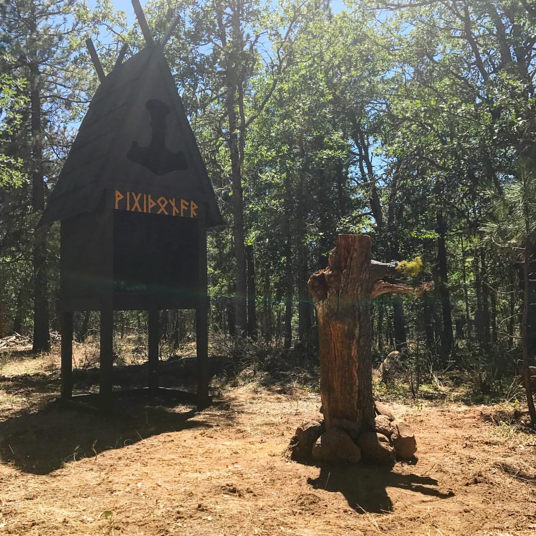 JACK DONOVAN BUILDS SHRINE TO THOR