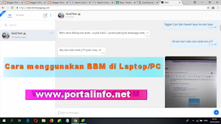 Cara membuka BBM di Laptop/komputer | Portal Info Cara membuka BBM di Laptop/komputer | Portal Info