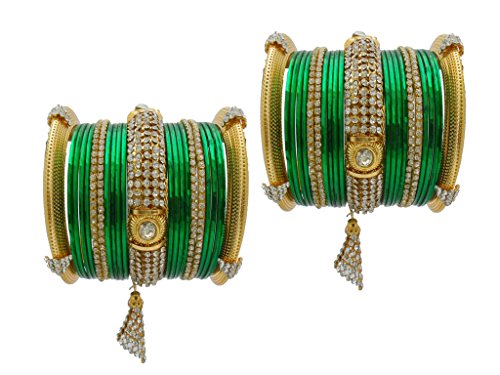 Beautiful Green Bangles Designs for an Indian Bride Beautiful Green Bangles Designs for an Indian Bride