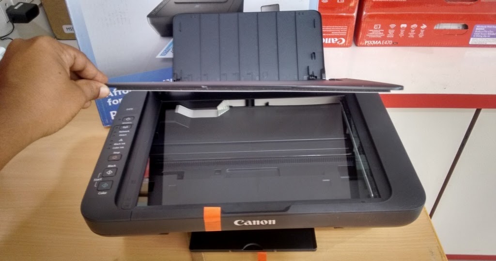 Learn New Things Canon Pixma E470 WiFi AllinOne Color Printer Price