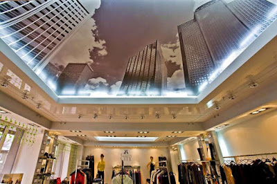 New 3d ceiling art designs for modern interior