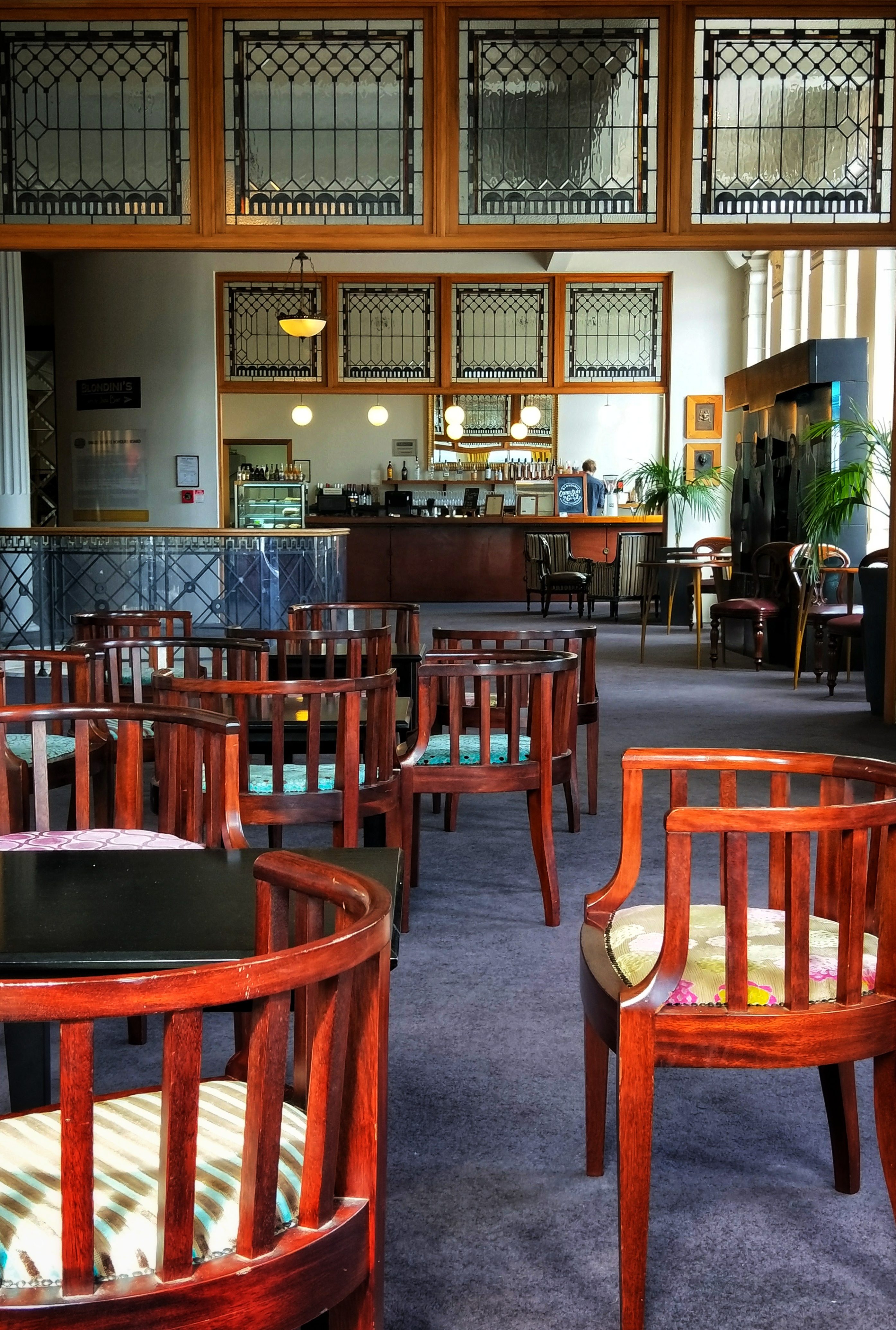 Upstairs foyer of The Embassy Cinema, Wellington (NZ)