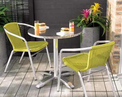 Decoración con colores y tonalidades verdes