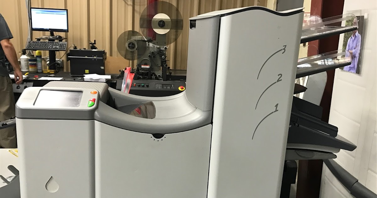 MailPost Systems Hasler M5000 Folder Inserter for Sale 6500