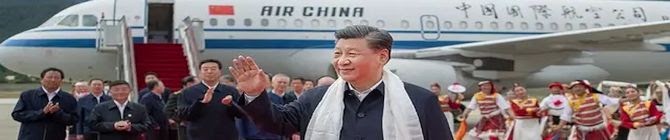 Xi Jinping Visits Tibet Border Region, First By Chinese Leader In Years