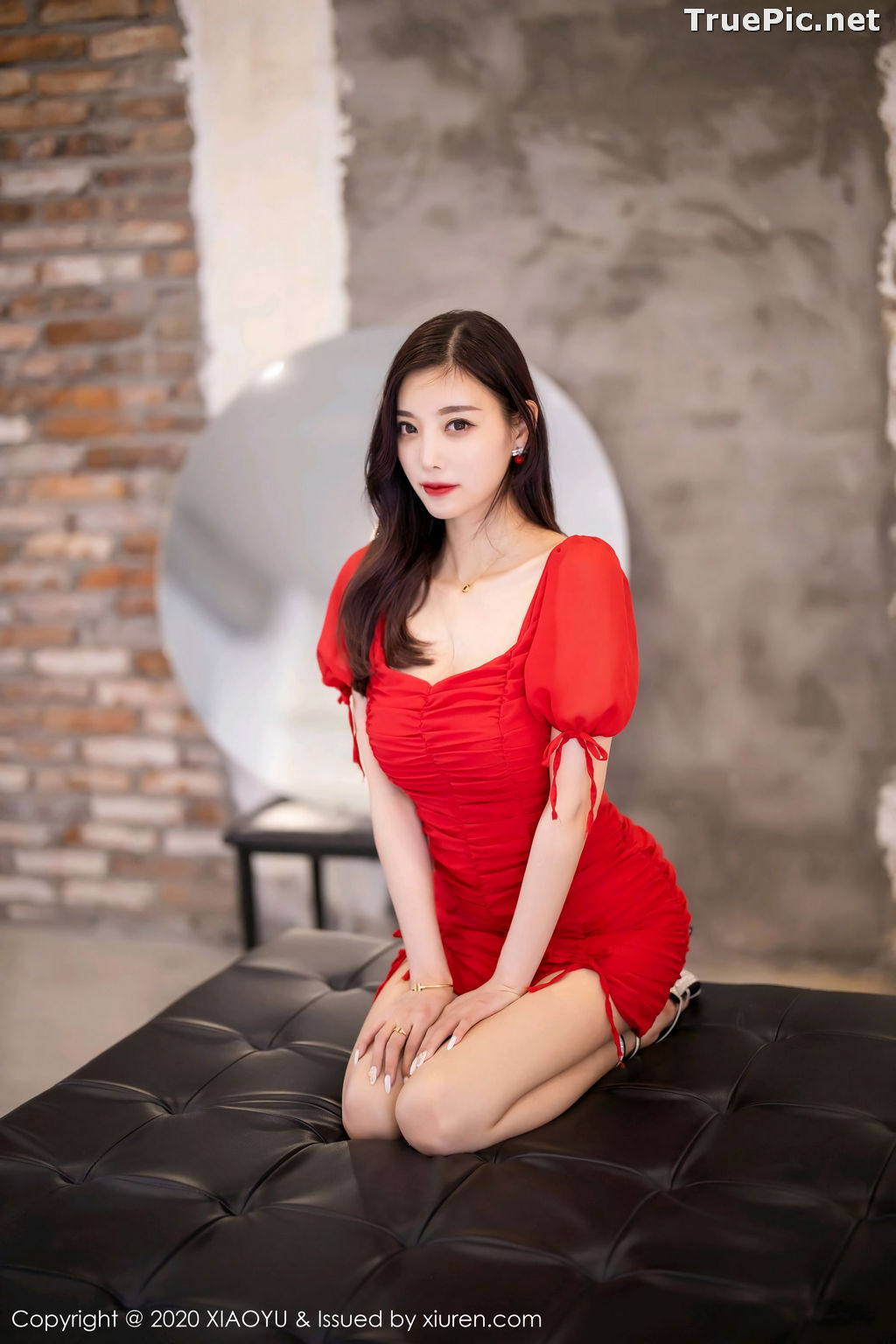 Image XiaoYu Vol.326 - Chinese Model - Yang Chen Chen (杨晨晨sugar) Sexy With Red Bodycon Dress - TruePic.net - Picture-16