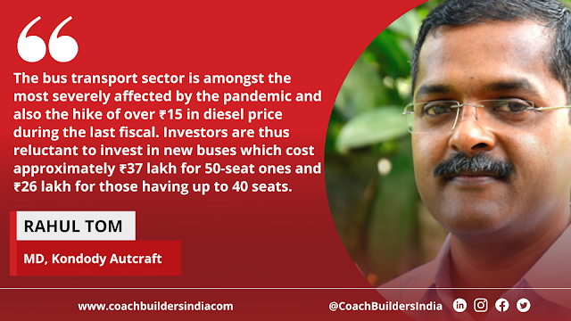 Indian Public transport industry and bus industry news - state of market and dynamics after covid lockdown Rahul Tom Kondody Autocraft kerala Indian Public transport industry and bus industry news - state of market and dynamics after covid lockdown Rahul Tom Kondody Autocraft kerala