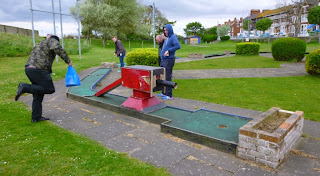 The Original Crazy Golf course on South Parade in Skegness The Original Crazy Golf course on South Parade in Skegness