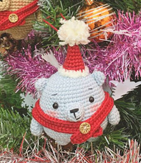 PATRON GRATIS OSO POLAR AMIGURUMI 47634 🐻‍❄️