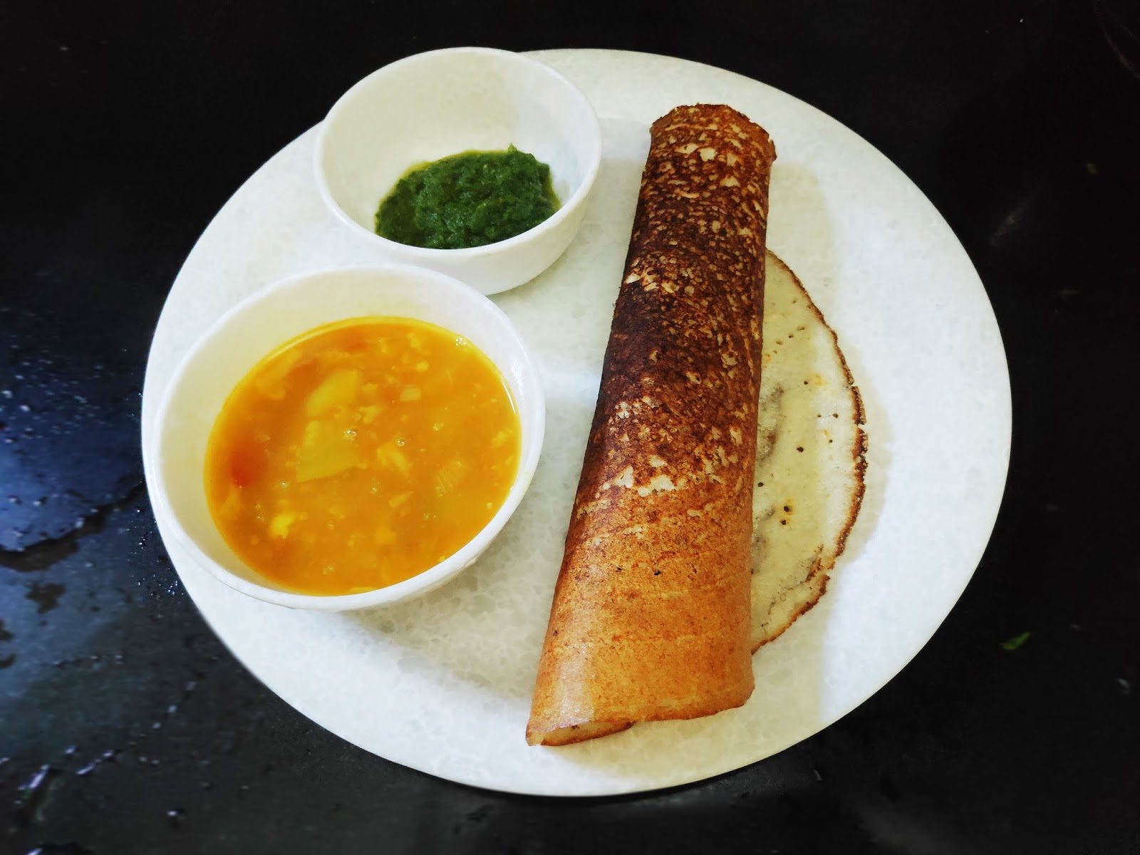 Dosa Sambar Healthy Dishes