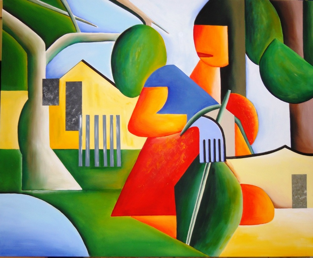 'A Caipirinha' - de Tarsila do Amaral