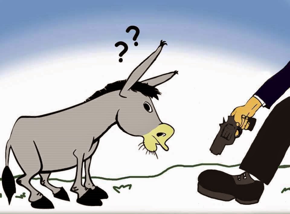 Resultado de imagem para tiro no pÃ©