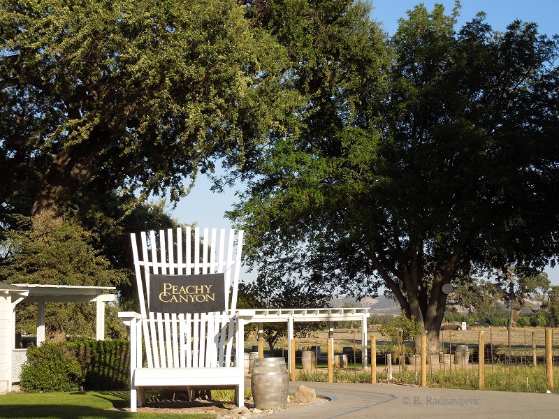 Paso Robles in Photos The Giant Chair at Peachy Canyon Winery has Been