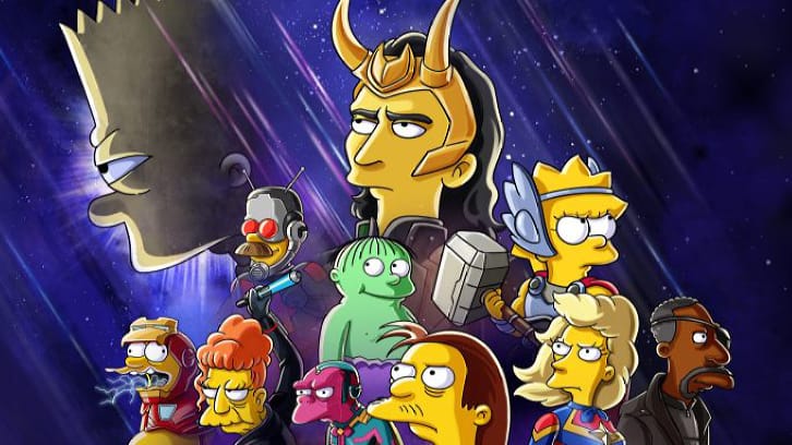 The Simpsons - Marvel-Themed Short Featuring Tom Hiddleston Coming To Disney+