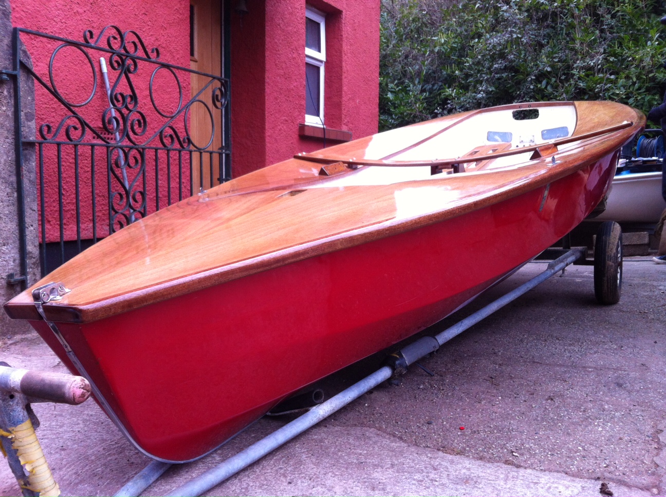 Current Projects Solo dinghy restoration final update