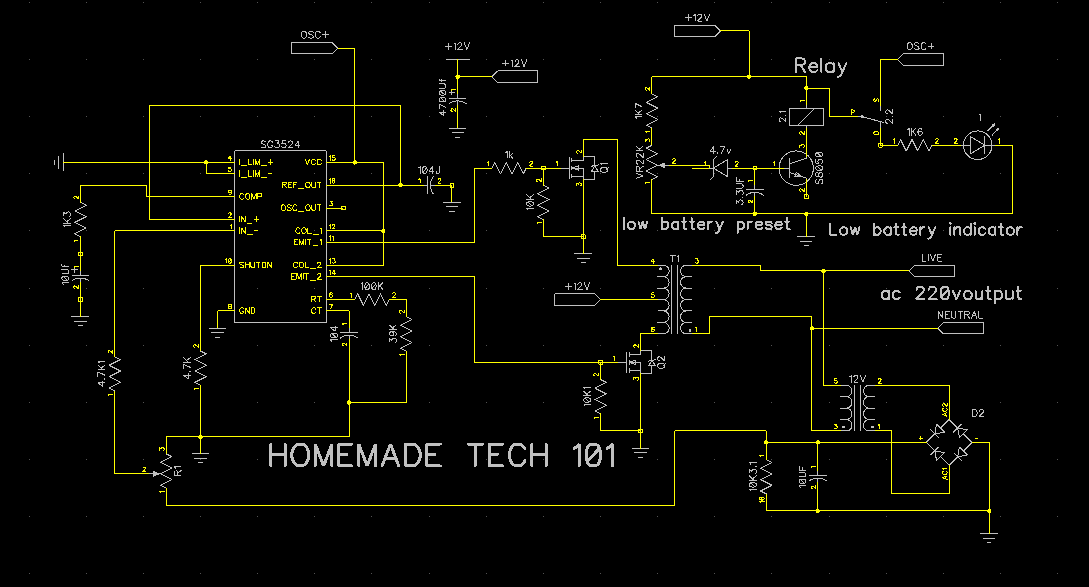 Sg3524 Pwm Inverter Circuit Diagram