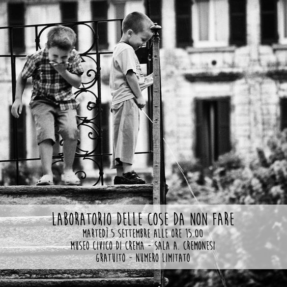 TiConZero LABORATORIO DELLE COSE DA NON FARE TiConZero LABORATORIO DELLE COSE DA NON FARE