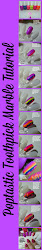 toothpick marble nail tutorial poptastic tried method yet