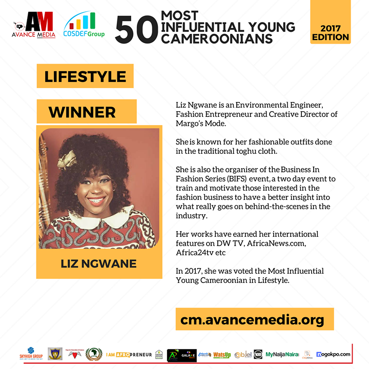 Official Ranking and Awards - 50 Most Influential Young Cameroonians ...