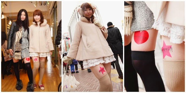 Trend Iklan di Paha Seksi Mahasiswi Jepang