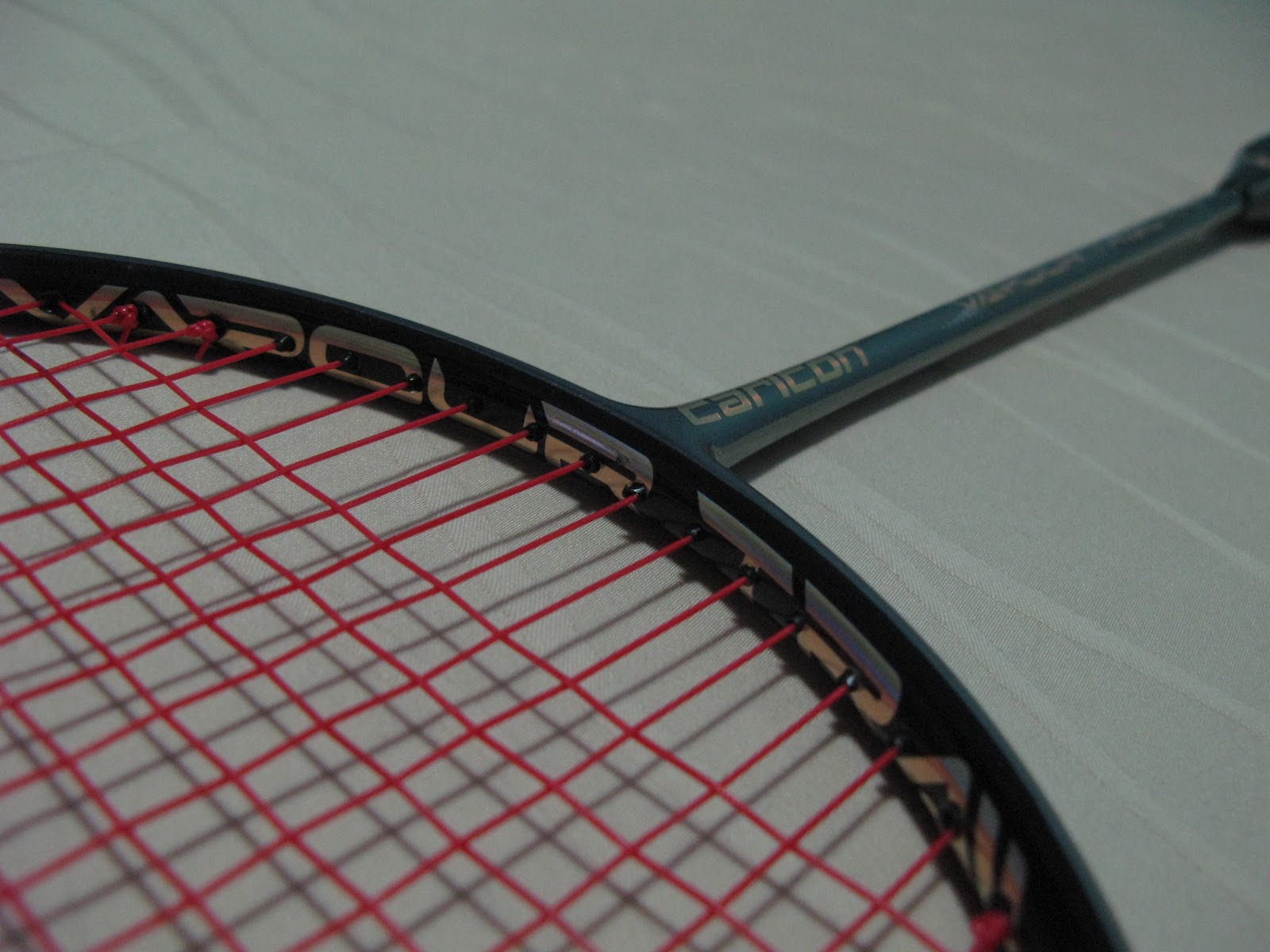 Of badminton things: Badminton Racket First Impressions: Carlton Vapour ...