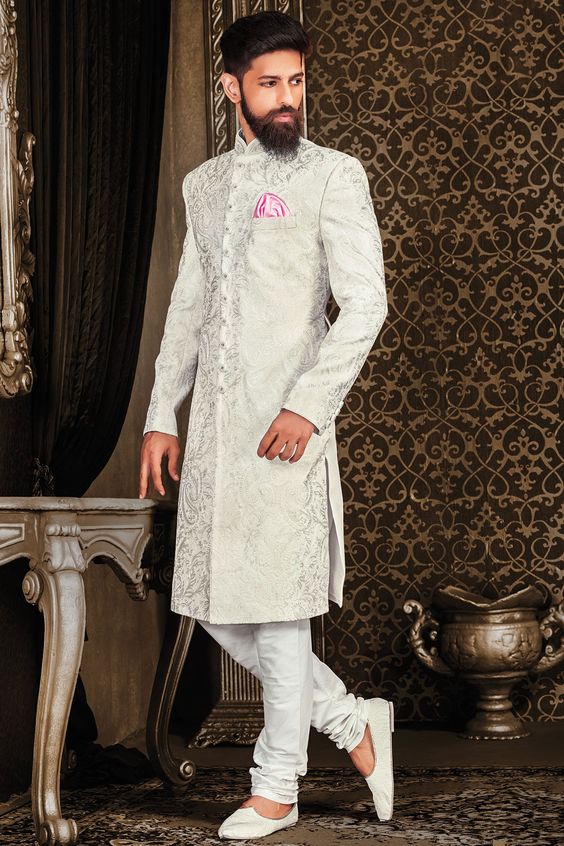 traditional indian mens wedding clothing