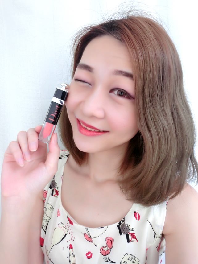 DIORADDICTLACQUERPLUMP, cosmetic, DIORMAKEUP, 夏沫, beauty, 鏡光誘惑豐盈唇釉, lovecath, catherine, beautyblogger, makeup, beautytips, dior, hkiger