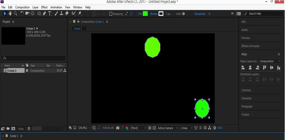 طريقة عمل موشن جرافيك على برنامج After Effects طريقة عمل موشن جرافيك على برنامج After Effects
