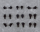 Nendoroid Hand Parts - Gloves - Black Body Parts Item