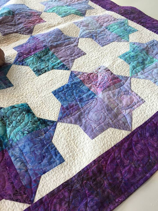 Quilting Land Double Square Star Quilt quilting-land-double-square-star-quilt